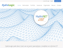 Tablet Screenshot of hydrologic.nl