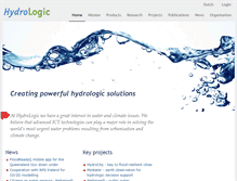 Tablet Screenshot of hydrologic.com